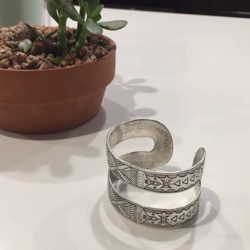 Lucky Brand Silver Cuff Bracelet